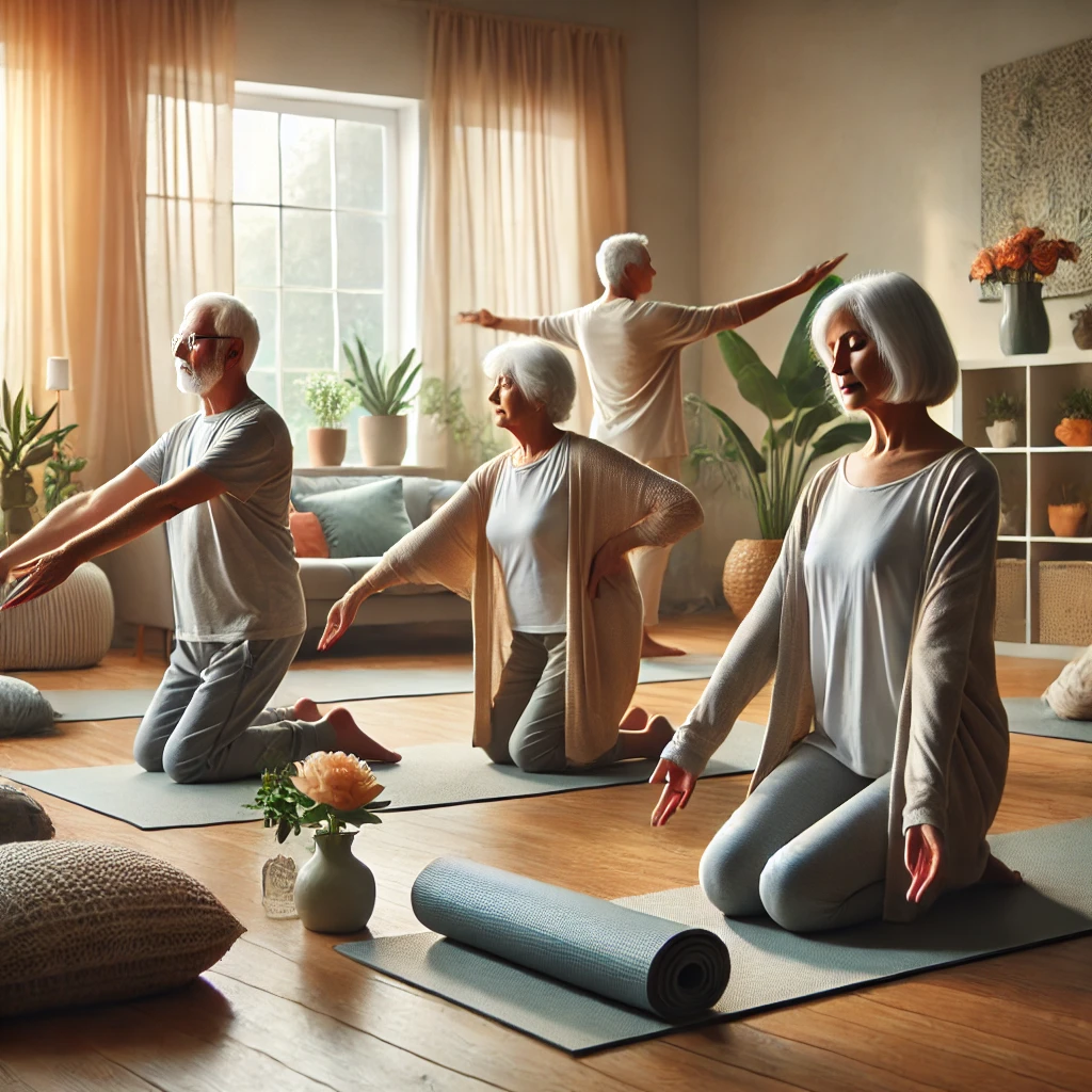 Traumasensibles Yoga im Umfeld mit älteren Menschen